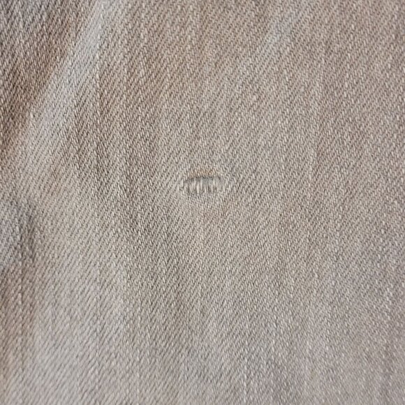 Zana Di Jeans Women 9 Bootcut Low Rise Button Flap Embellished Gray Thick Stitch - Picture 4 of 11